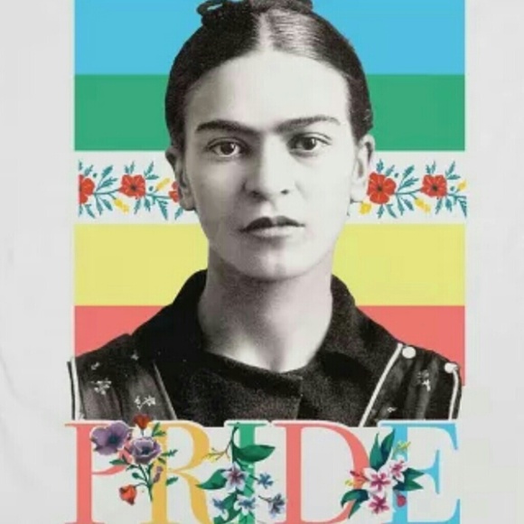Frieda Kahlo Printed T-Shirt Unisex Size Large - Picture 5 of 5